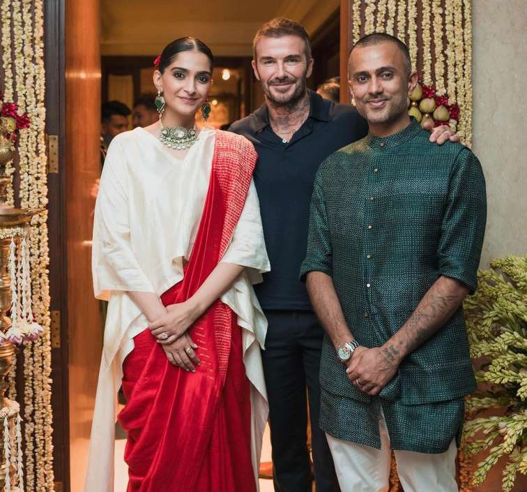 Sonam Kapoor And David Beckham