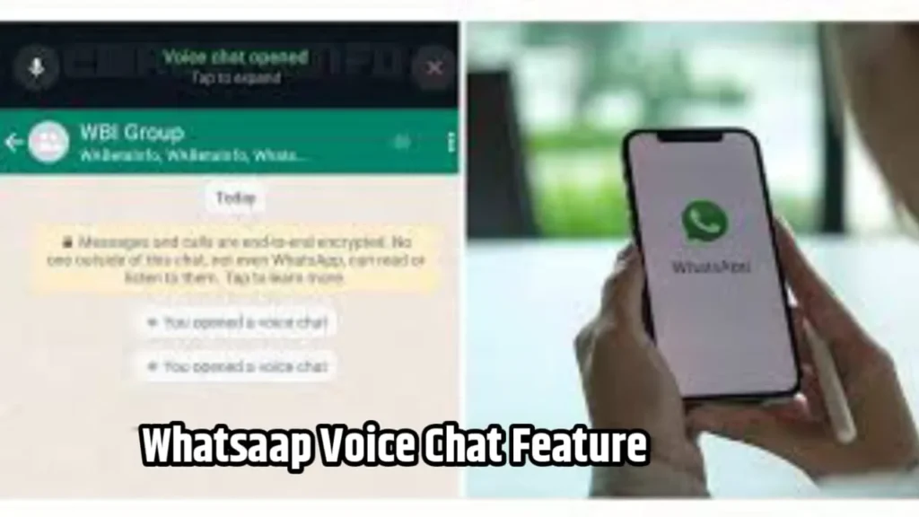 WhatsApp voice chat feature
