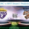 INC vs MNT Dream11 Prediction