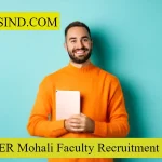 NIPER Mohali Faculty Recruitment 2024